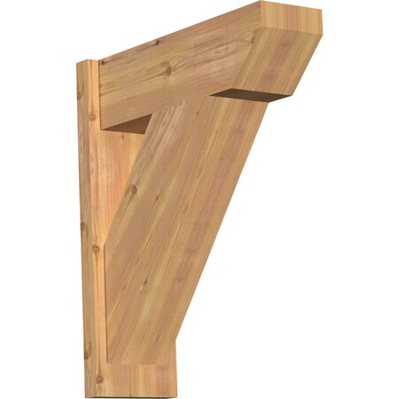Ekena Millwork Traditional Slat Smooth Outlooker, Western Red Cedar, 7 1/2"W x 22"D x 26"H OUT08X22X26TRA06SWR